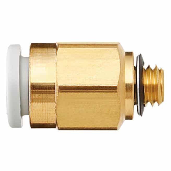 FP31150-6-1/4 messing connector han 6 mm x 1/4"