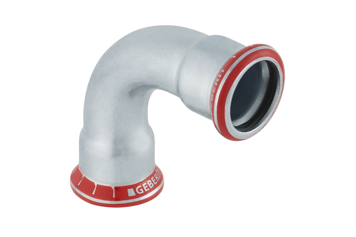 Mapress bøjning FZ 90° 108 mm M/M - Geberit - Mapress bøjning FZ 90° 108 mm M/M