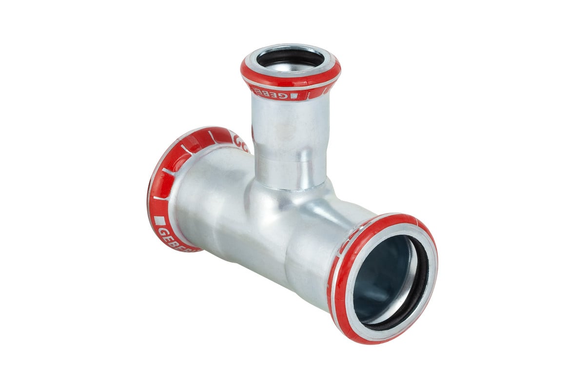 Mapress tee FZ 42x35x42 mm - Geberit - Mapress tee FZ 42x35x42 mm - Billede 3
