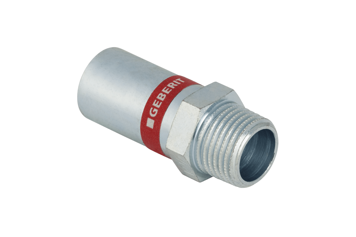 Mapress overgang FZ 18x1/2 nippel/nippel