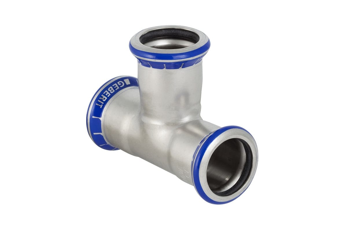 Mapress tee rustfri 76,1 mm - Geberit - Mapress tee rustfri 76,1 mm - Billede 3