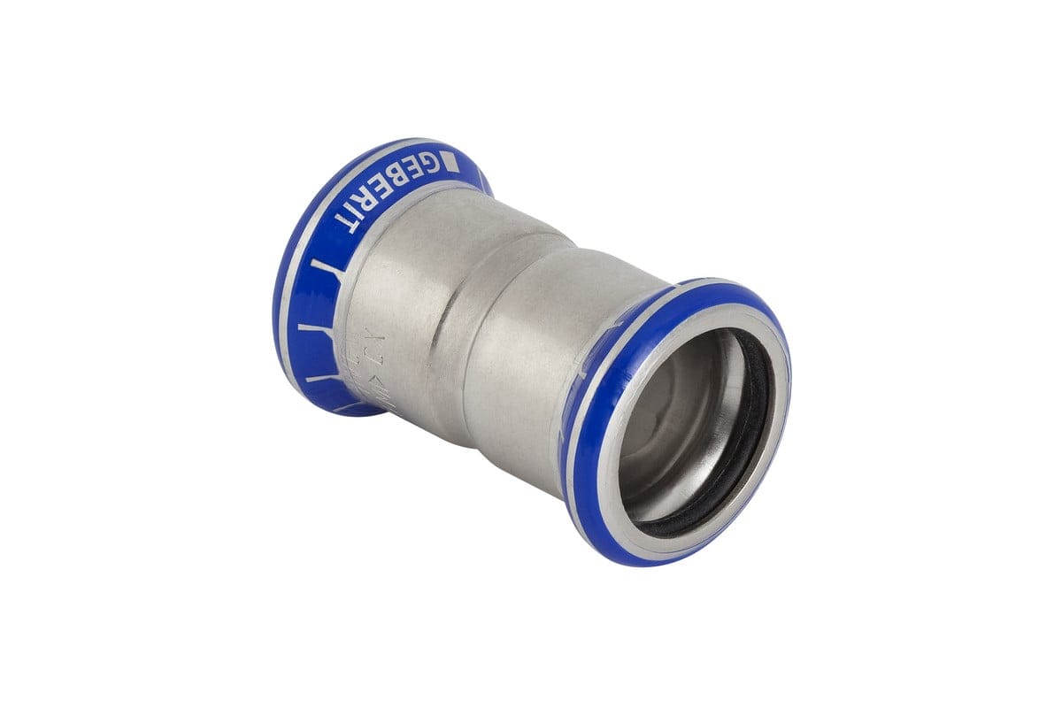 Mapress muffe rustfri 54 mm - Geberit - Mapress muffe rustfri 54 mm - Billede 2