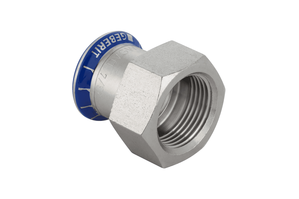 Mapress overgang rustfri 28x1 M/M - Geberit - Mapress overgang rustfri 28x1 M/M