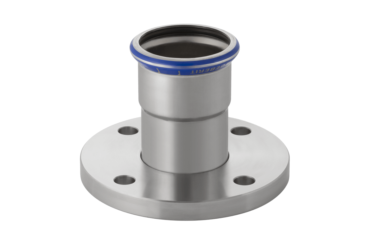 Mapress overgangsflange rustfri 54 mm - Geberit - Mapress overgangsflange rustfri 54 mm