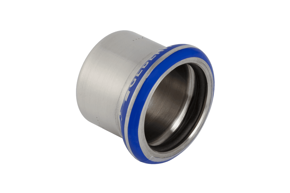 Mapress slutmuffe rustfri 28 mm