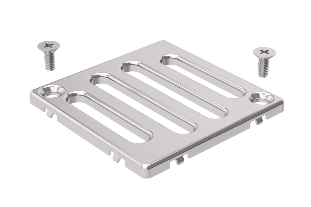 Geberit rist vandalsikker 80 x 80 mm