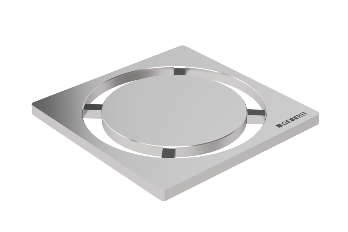 Geberit rist rund design 80 x 80 mm