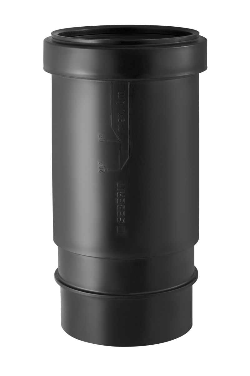 Peh langmuffe Geberit 125 mm