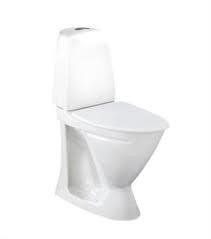 Ifo Sign toilet 2/4ltr, unilås/høj, Hvid, porcelæn 6872
