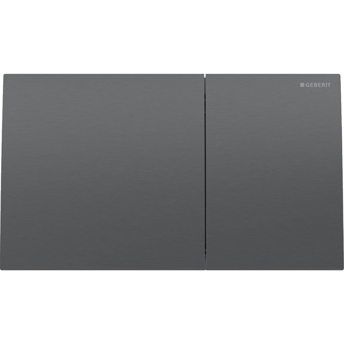 Geberit Sigma70 betjeningsplade, sort krom