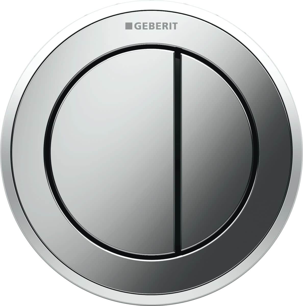 Geberit Omega10 betjeningsplade til møbel, mat/krom
