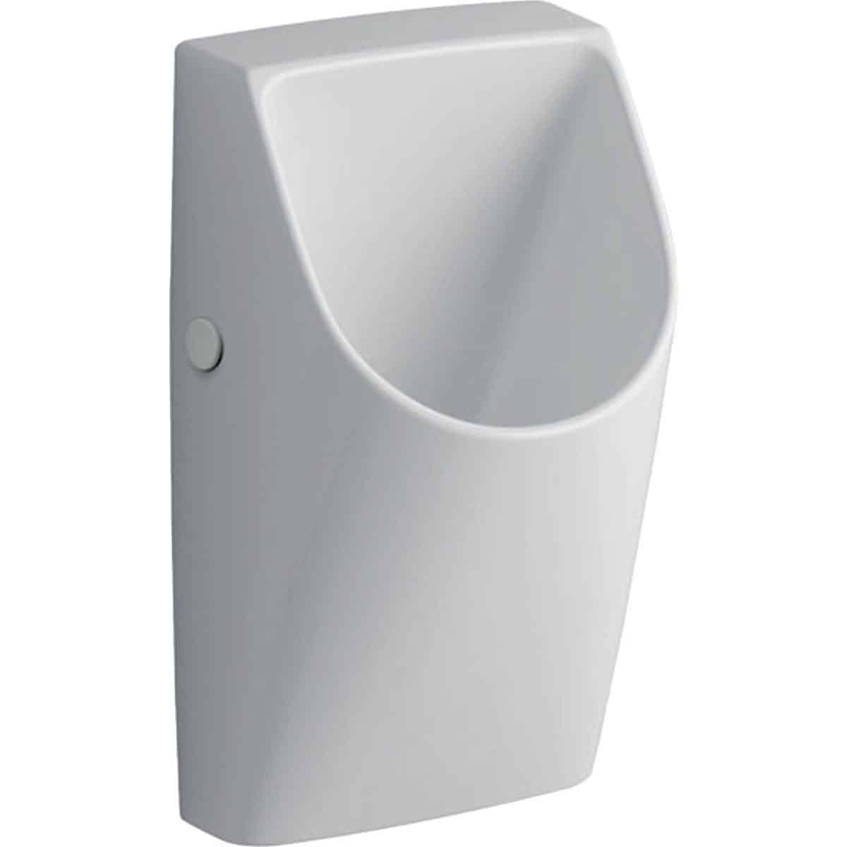Geberit Renova Plan urinal 325 x 300 x 600 mm skjult afgang hvid porcelæn
