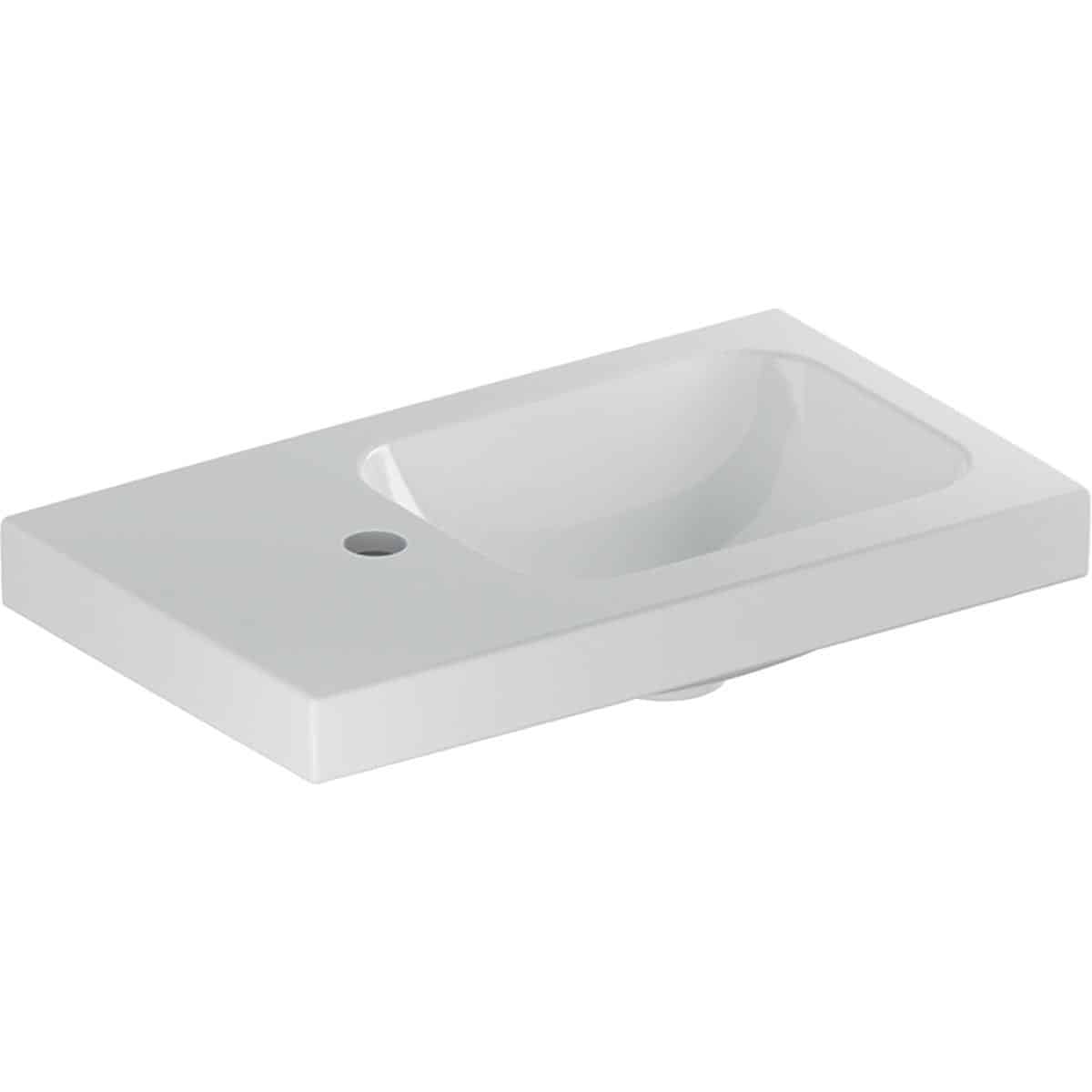 Geberit iCon Light håndvask t/møbel, 530 x 310 mm, hvid porcelæn KeraTect - Geberit - Geberit iCon Light håndvask t/møbel, 530 x 310 mm, hvid porcelæn KeraTect