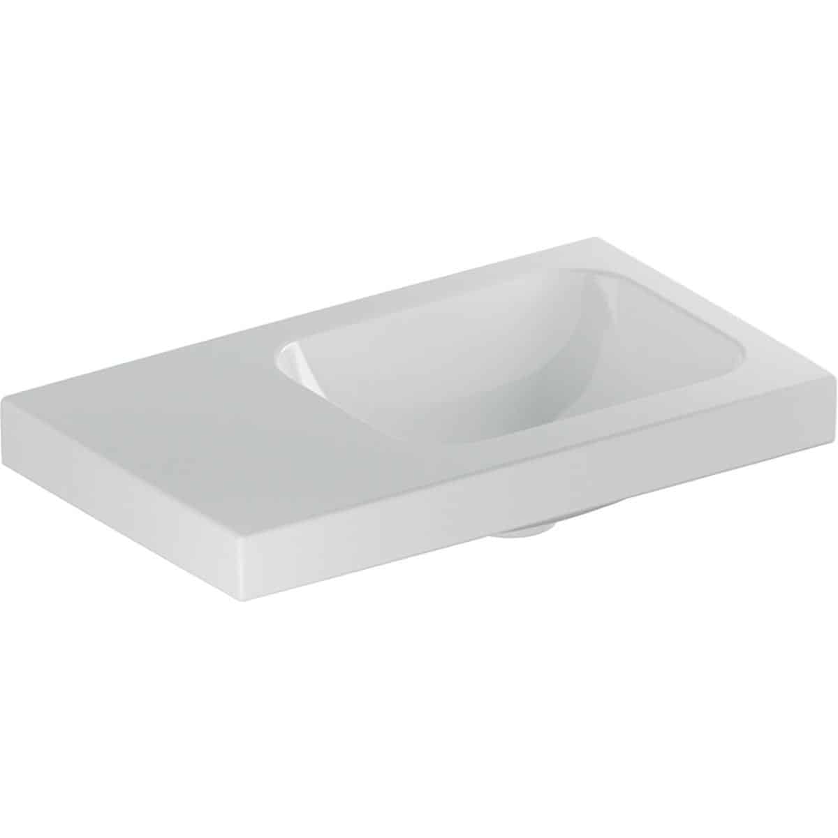 Geberit iCon Light håndvask t/møbel, 530 x 310 mm, hvid porcelæn - Geberit - Geberit iCon Light håndvask t/møbel, 530 x 310 mm, hvid porcelæn