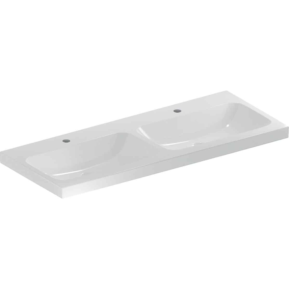 Geberit iCon Light håndvask t/møbel, 1200 x 480 mm, hvid porcelæn - Geberit - Geberit iCon Light håndvask t/møbel, 1200 x 480 mm, hvid porcelæn