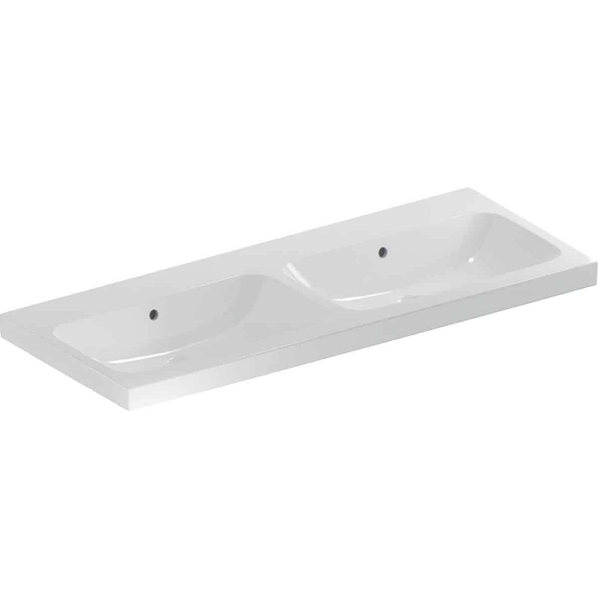 Geberit iCon Light håndvask t/møbel, 1200 x 480 mm, hvid porcelæn - Geberit - Geberit iCon Light håndvask t/møbel, 1200 x 480 mm, hvid porcelæn