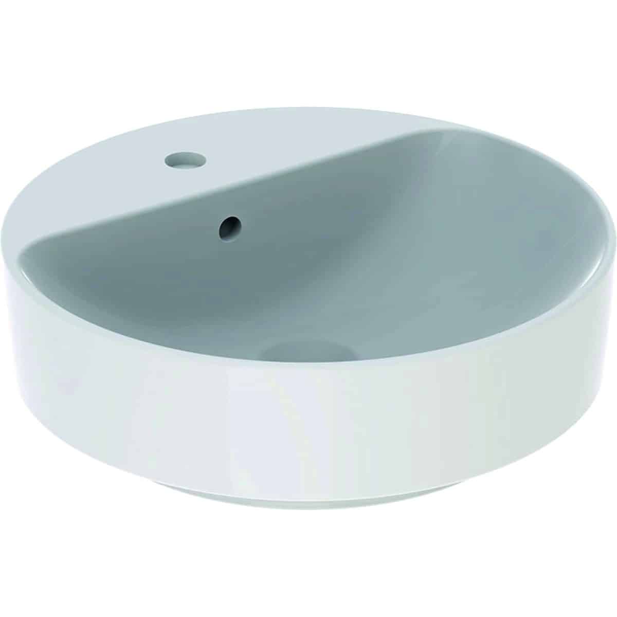 Geberit Variform håndvask 450x178mm t/bordpl hvid porcelæn - Geberit - Geberit Variform håndvask 450x178mm t/bordpl hvid porcelæn
