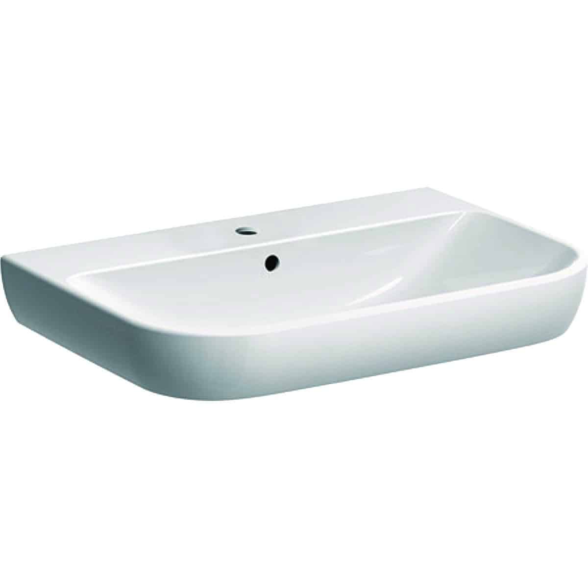 Geberit Smyle håndvask 700x170x480mm t/møbel/bolt hvid porcelæn KeraTect