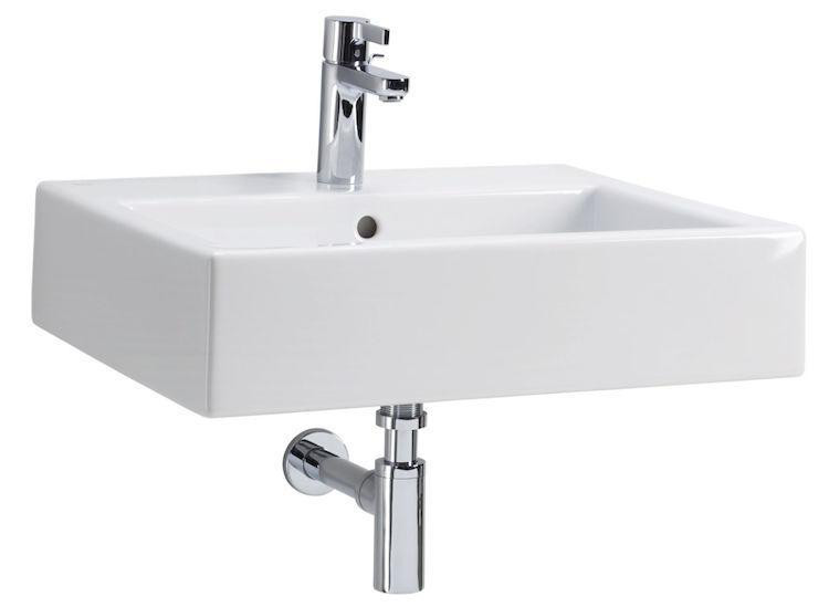 Ifo håndvask 500x460mm, t/befæst.bolt, Hvid, porcelæn - Geberit - Ifo håndvask 500x460mm, t/befæst.bolt, Hvid, porcelæn