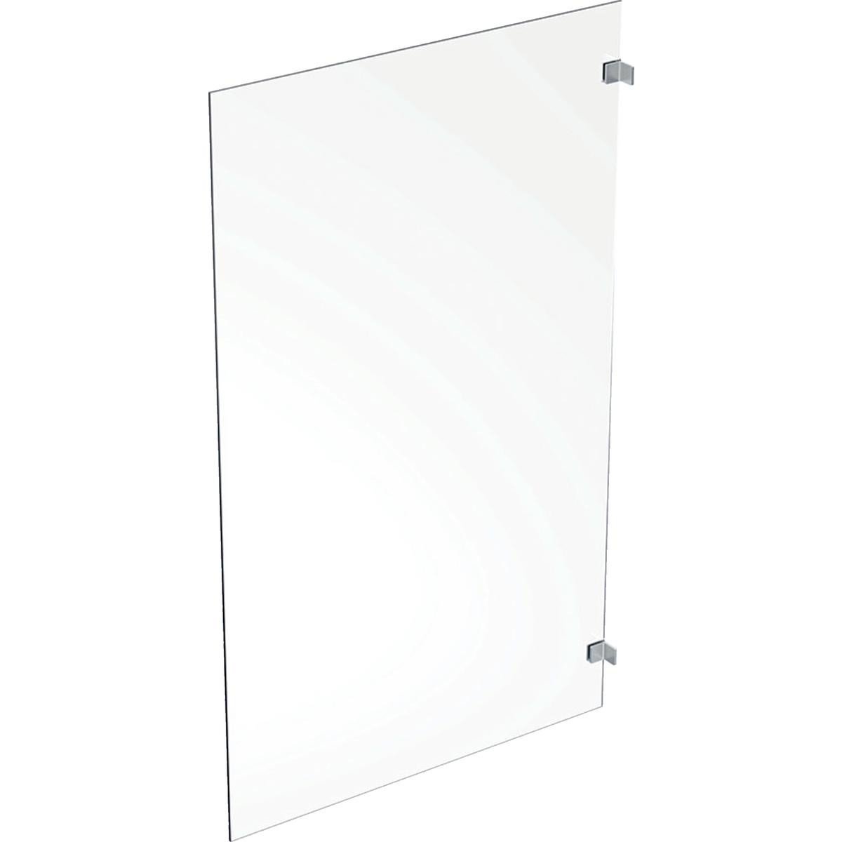 Ifo Showerama Art brusevæg 1200 x 2000 mm, sølv/klar