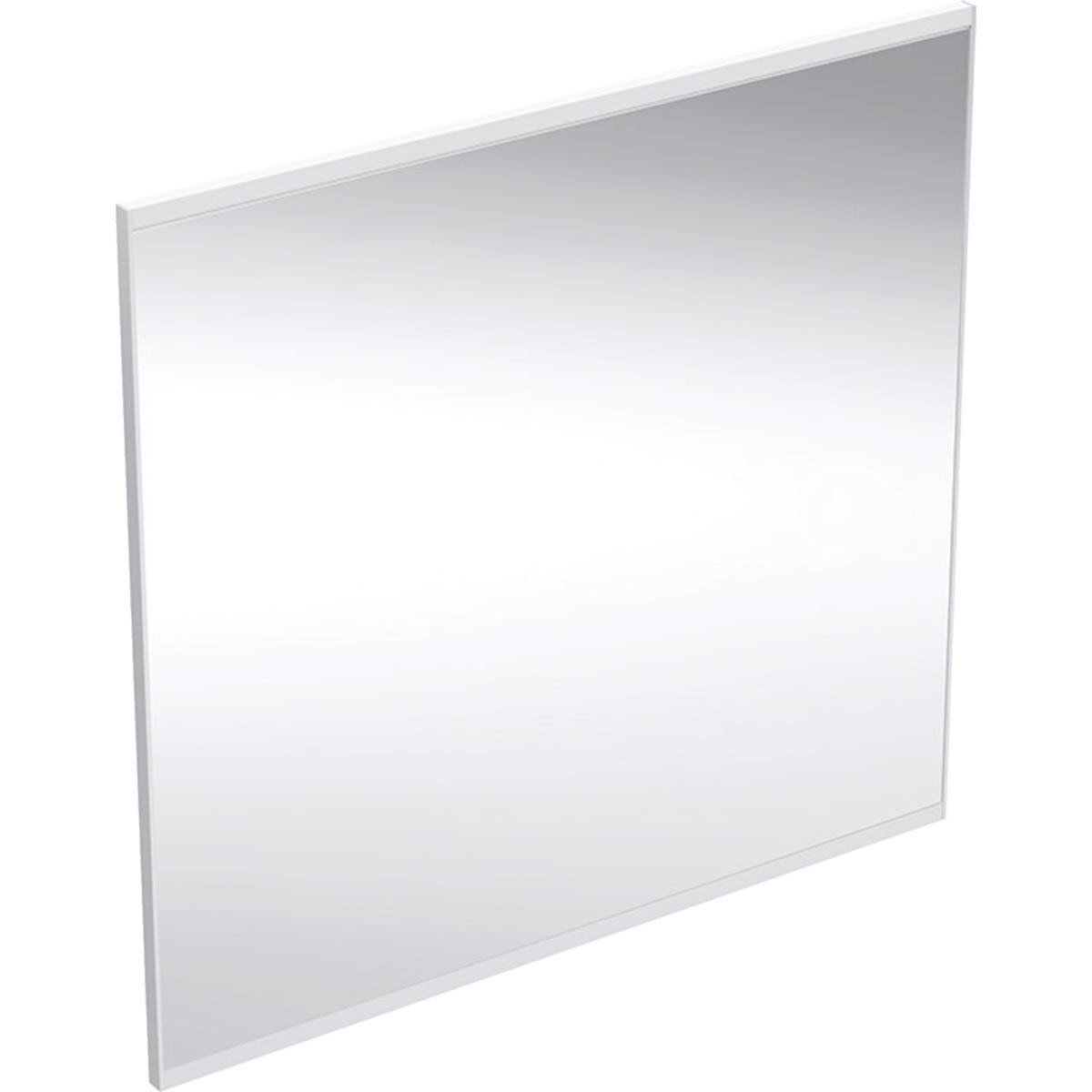 Geberit Option Plus Square spejl med lys 75 x 70 cm, aluminium