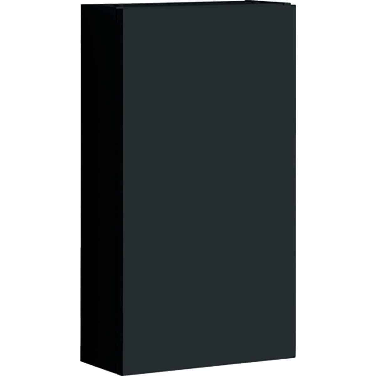 Geberit Renova Plan sideskab, 390 x 170 x 760 mm, 1 låge, Lava højkomprimeret trelags-spånplade, mat