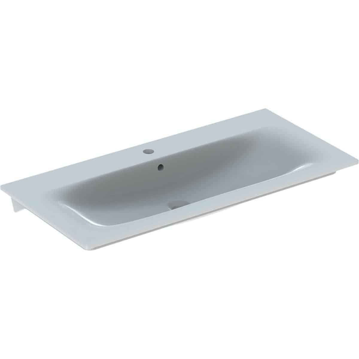 Geberit Renova Plan håndvask, 1000 x 480 x 168 mm, t/møbel, hvid porcelæn - Geberit - Geberit Renova Plan håndvask, 1000 x 480 x 168 mm, t/møbel, hvid porcelæn