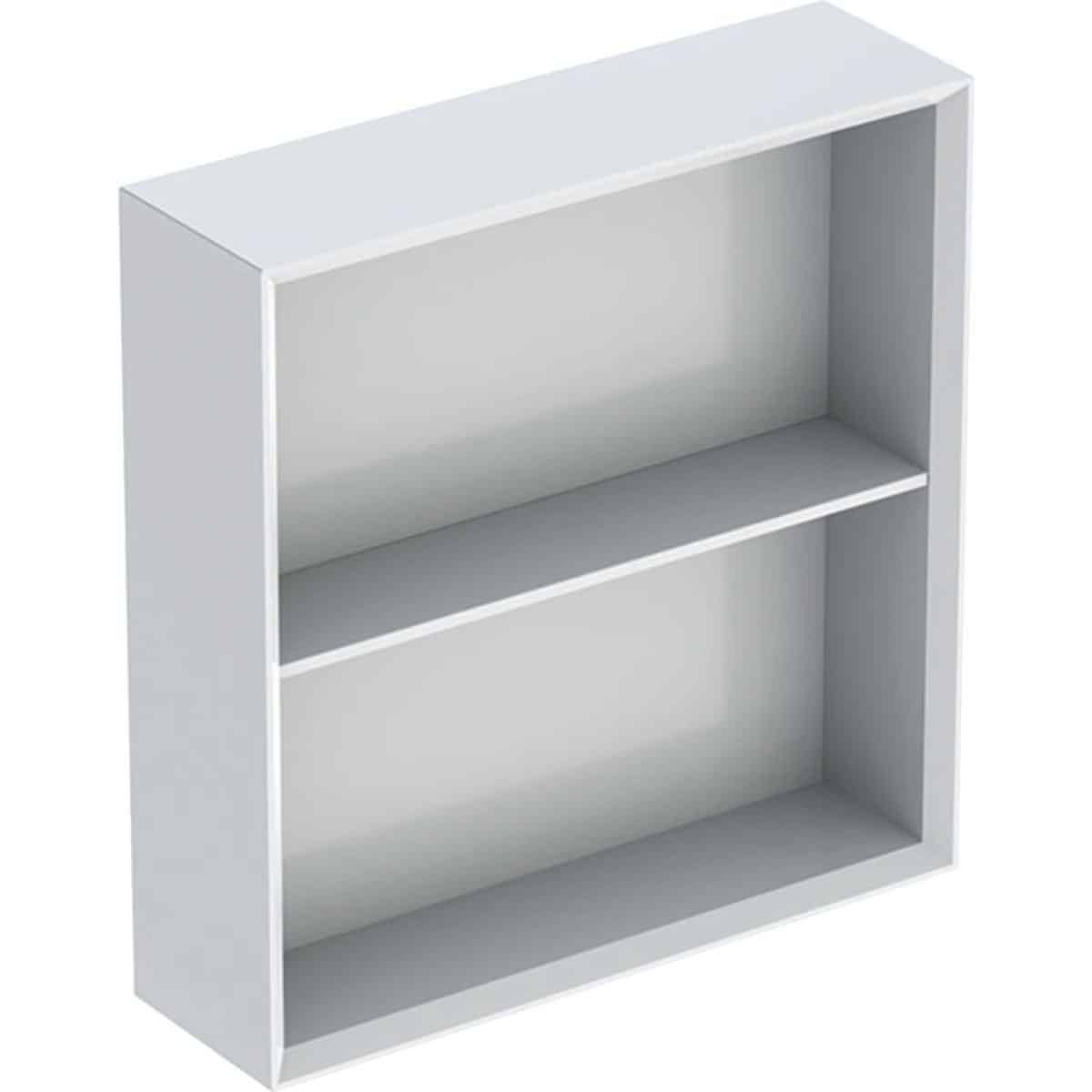 Geberit Icon vægskab 450 x 132 x 467 mm, hvid højkomprimeret trelags-spånplade, lakeret, blankpolere