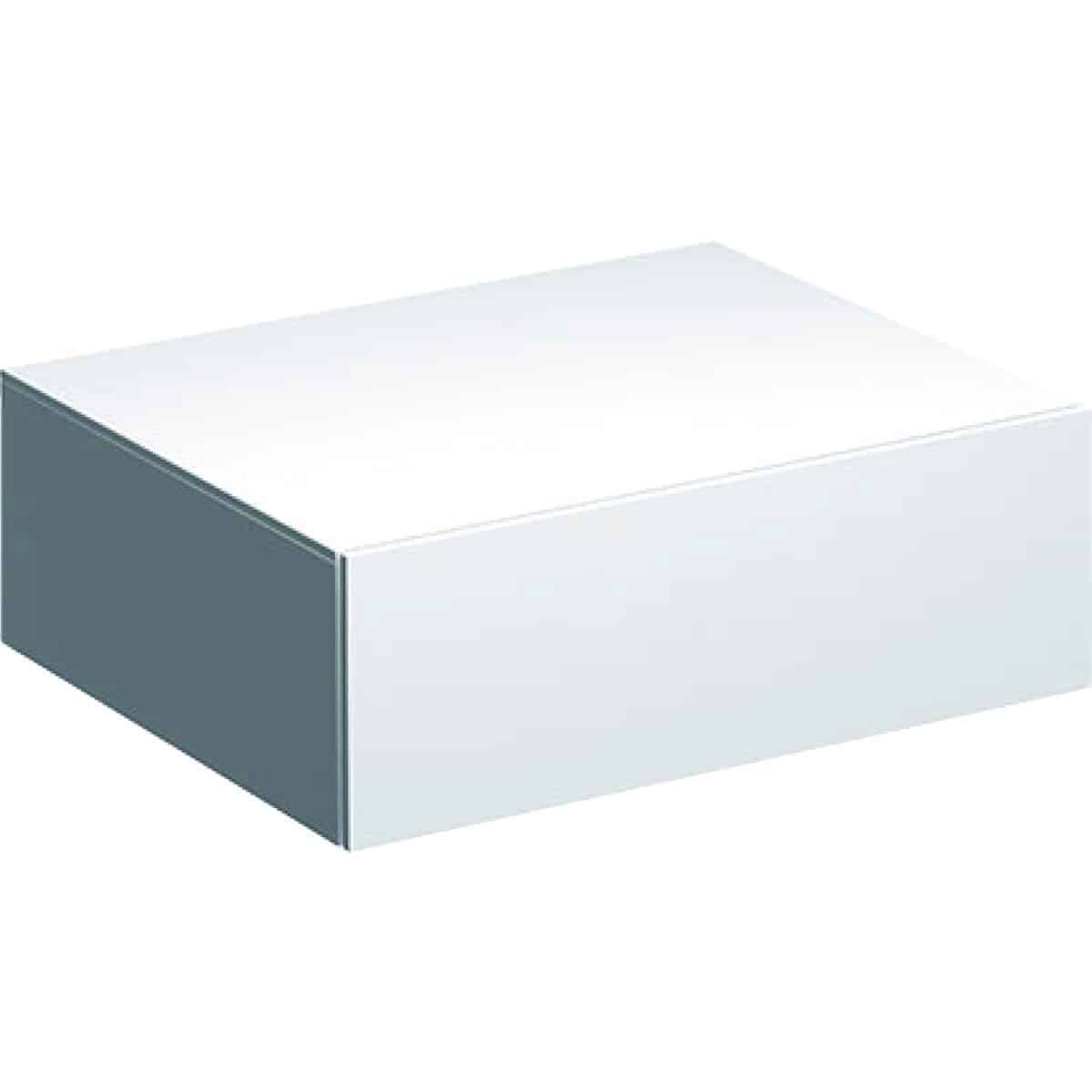 Geberit XENO2 sideskab 580x200x462mm m/skuffe hvid spånplade lak