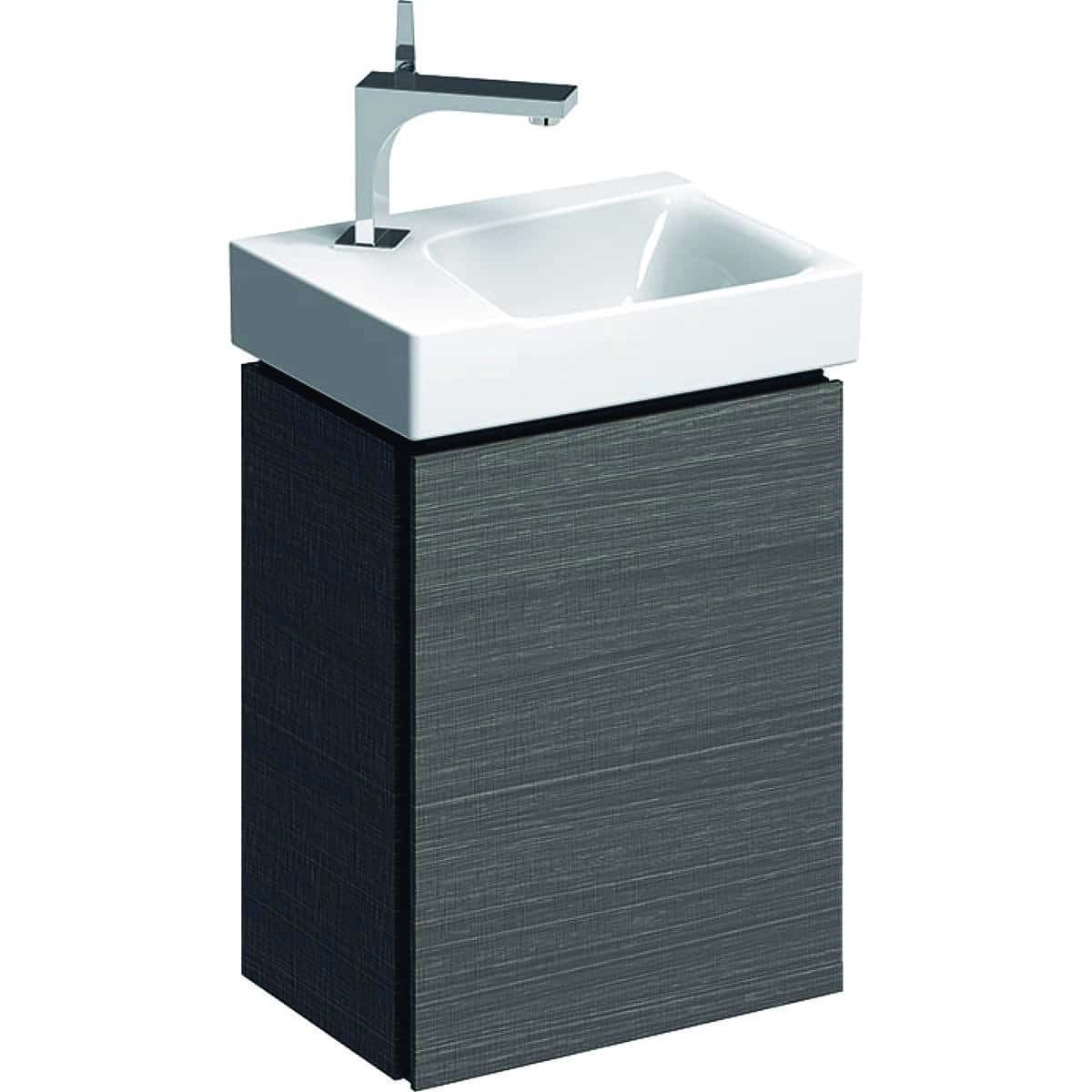 Geberit XENO2 vaskeskab 380x525x265mm m/låge scultura-grå spånplade melamin