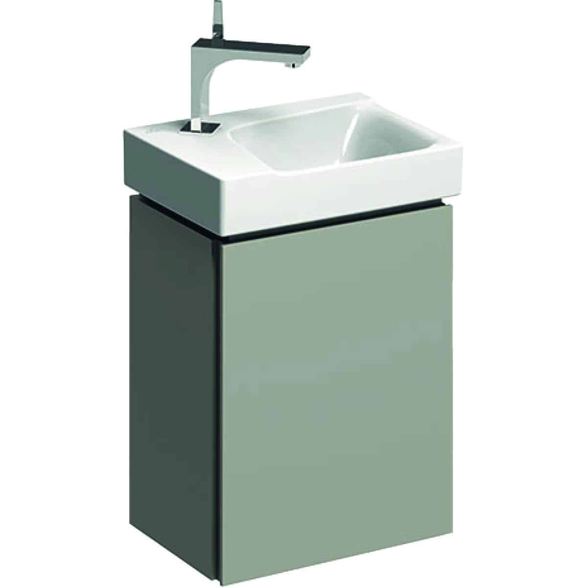 Geberit XENO2 vaskeskab 380x525x265mm m/låge greige spånplade lak