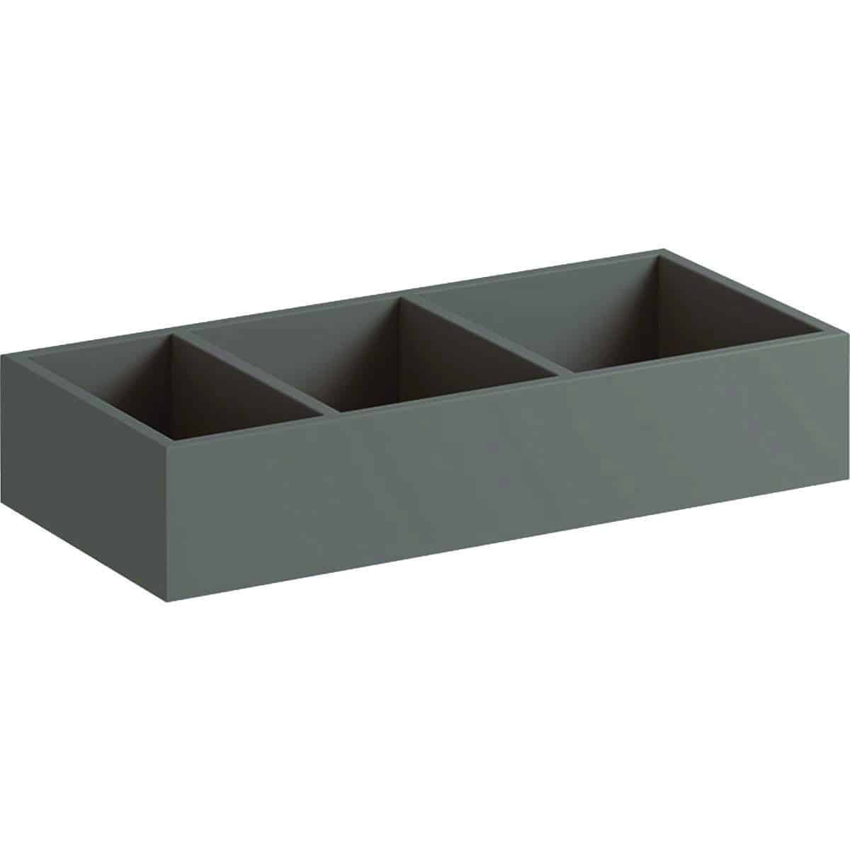 Geberit XENO2 skuffeindsats 323x62x150mm scultura-grå spånplade melamin 500.526.00.1