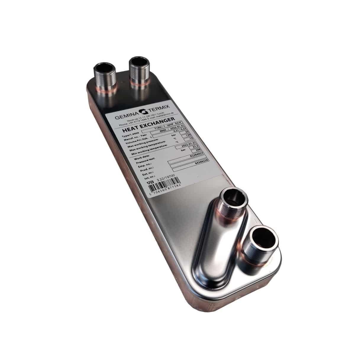 Varmeveksler Termix T16H+-1 - 26HP G34" med iso