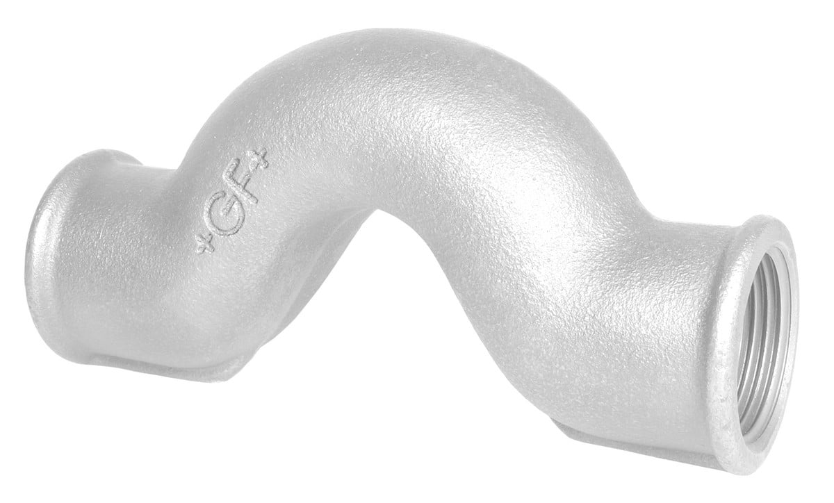Overbøjning galvaniseret muffe/muffe 3/4 x 3/4 - Georg Fischer - Overbøjning galvaniseret muffe/muffe 3/4 x 3/4 - Billede 3