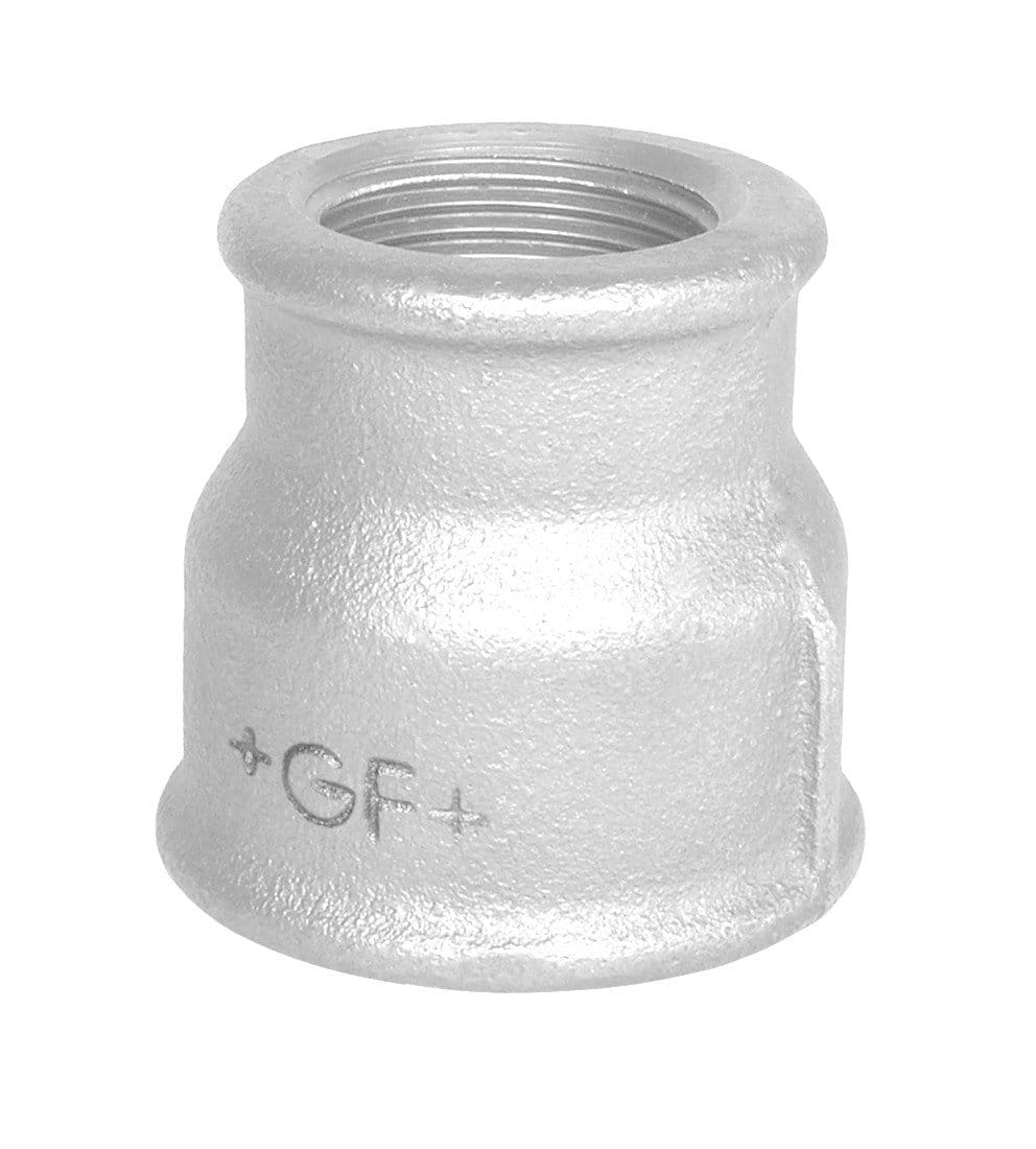 Formmuffe galvaniseret reduktion 2 1/2 x 2 - Georg Fischer - Formmuffe galvaniseret reduktion 2 1/2 x 2 - Billede 2
