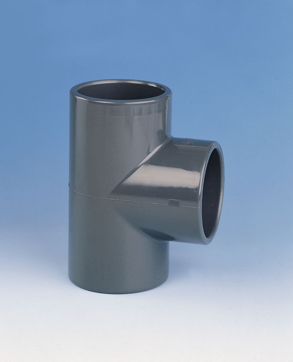 TEE PVC 90° 200 mm PN10
