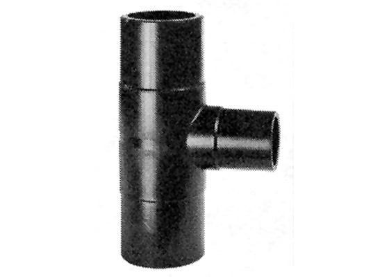 '+GF+ tee 90° 160 x 110 mm reduceret PN16 PE100-SDR11