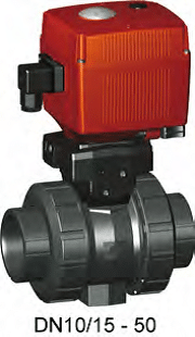 Kuglehane 179 24V PVC-U/EPDM d20/DN15