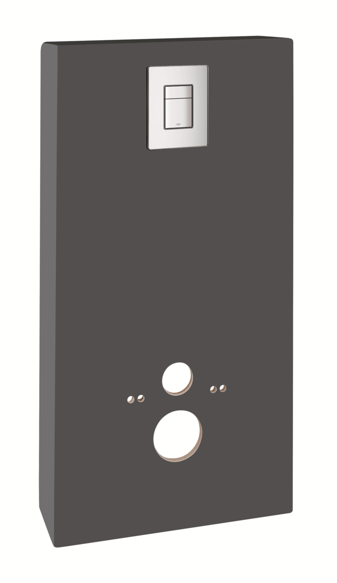 GROHE Solido Monobloc WC installationssæt inkl. betjeningsplade, Slate Grey