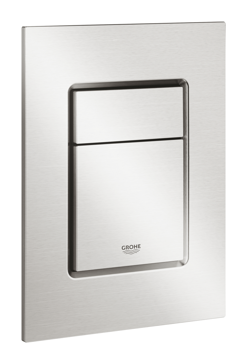 GROHE Skate Cosmopolitan S betjeningsplade supersteel - Grohe - GROHE Skate Cosmopolitan S betjeningsplade supersteel