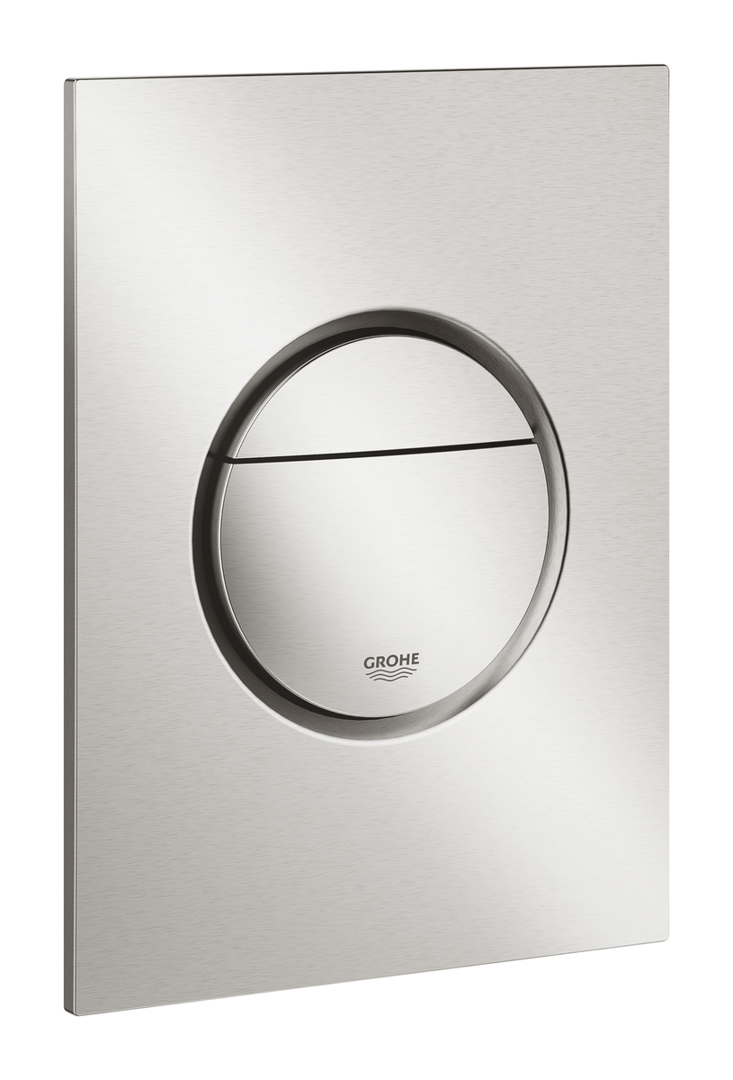 GROHE Nova Cosmopolitan S betjeningsplade supersteel - Grohe - GROHE Nova Cosmopolitan S betjeningsplade supersteel