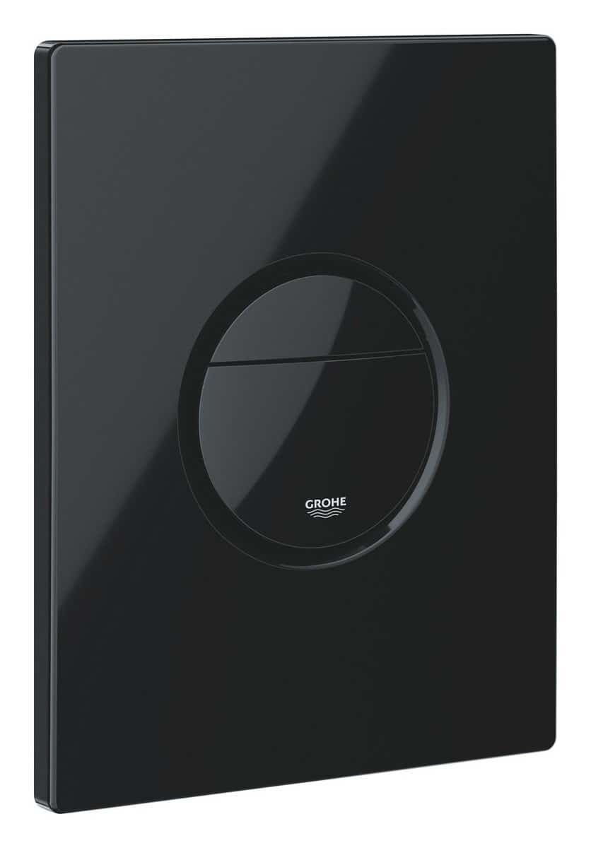 GROHE Nova Cosmopolitan betjeningsplade 156 x 197 mm duo, Glossy black