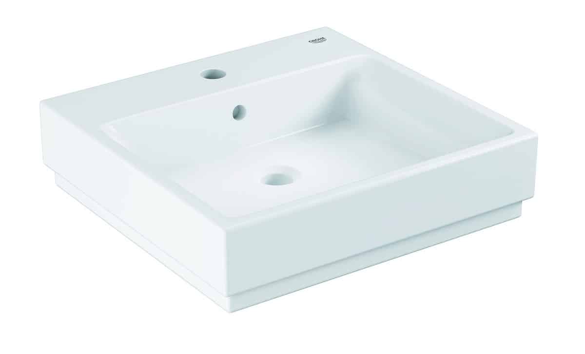 GROHE Cube Ceramic håndvask til bordplade med PureGuard 50 cm