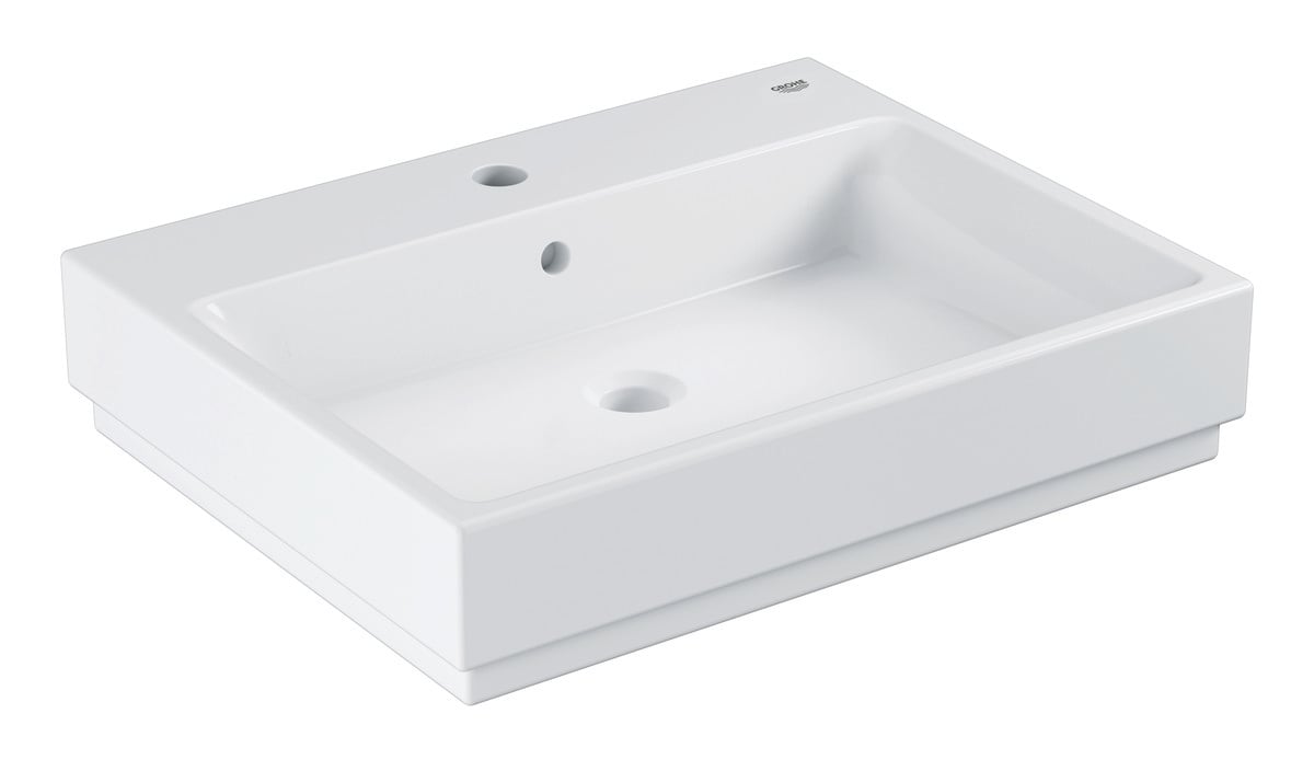 GROHE Cube Ceramic håndvask til bordplade med PureGuard 60 cm