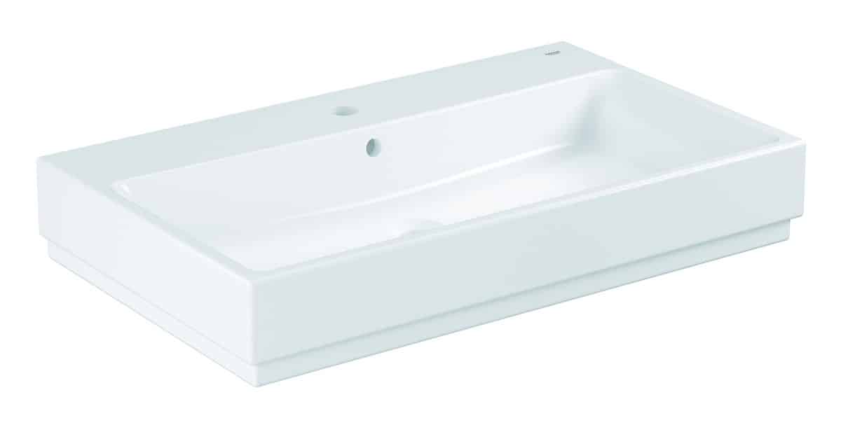 GROHE Cube Ceramic håndvask til bordplade med PureGuard 80 cm