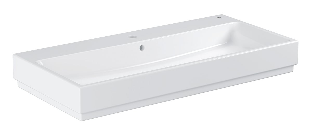 GROHE Cube Ceramic håndvask til bordplade med PureGuard 100 cm