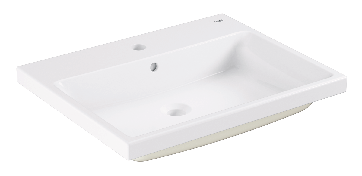 GROHE Cube Ceramic Indbygningshåndvask med PureGuard 60 cm