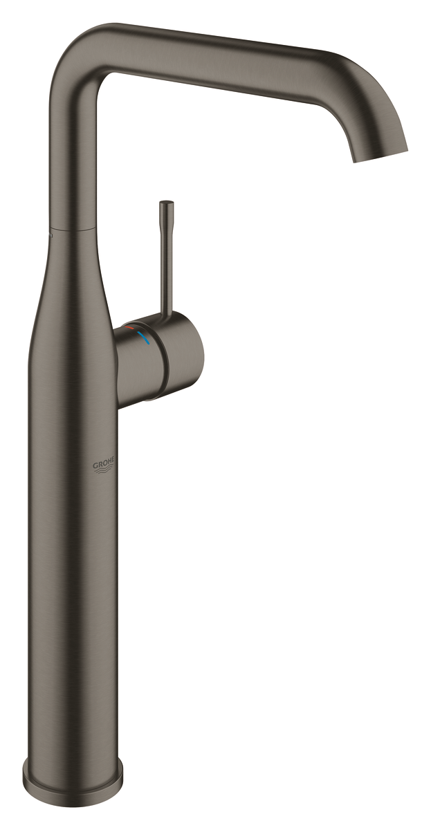 GROHE Essence håndvaskarmatur Bowle XL uden bundventil børstet grafit - Grohe - GROHE Essence håndvaskarmatur Bowle XL uden bundventil børstet grafit