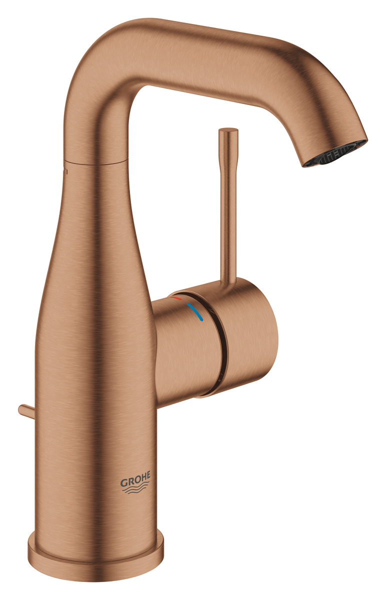 GROHE Essence håndvaskarmatur 5,7l M med bundventil børstet warm sunset - Grohe - GROHE Essence håndvaskarmatur 5,7l M med bundventil børstet warm sunset - Billede 2