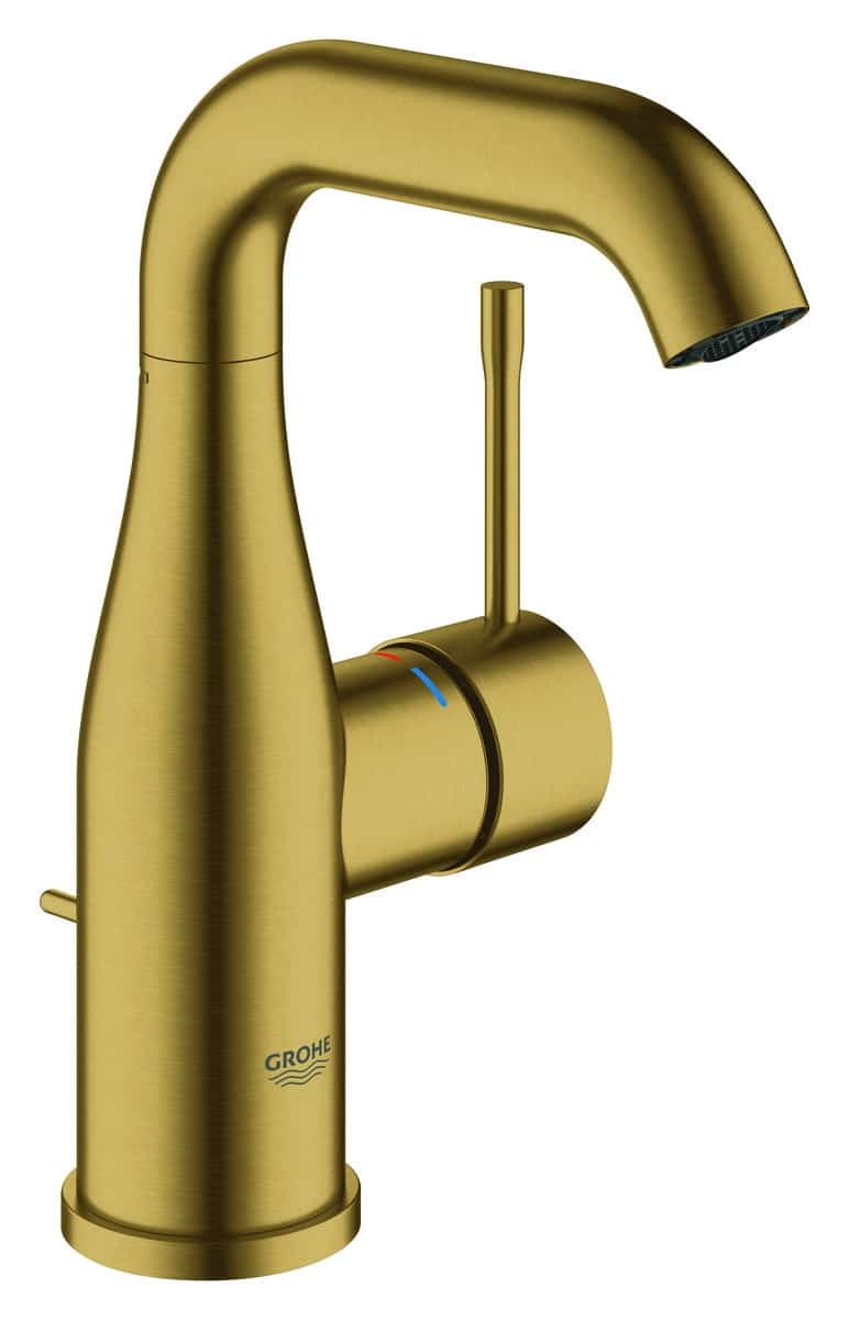GROHE Essence håndvaskarmatur M med bundventil børstet cool sunrise - Grohe - GROHE Essence håndvaskarmatur M med bundventil børstet cool sunrise - Billede 3